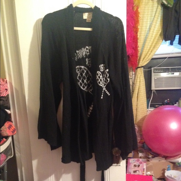 Wildfox white label valedictorian wrap sweater - Picture 2 of 4