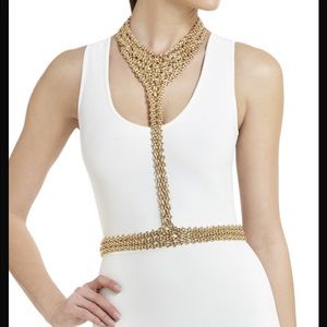 BCBGMAXAZRIA Interlocked Chain Body Piece