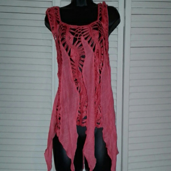 WOMEN CROCHET TOP !!! SALE !!! SALE !!! SALE !!! - Picture 2 of 3