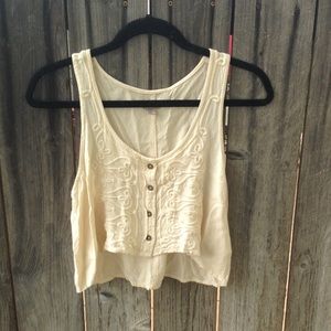 Urban Outfitters flowy crop top tank