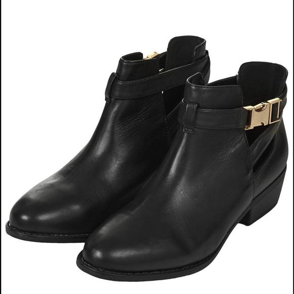 Topshop Bounty Cut Out Boots