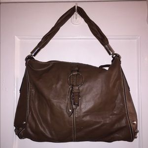 Over the shoulder handbag - brown