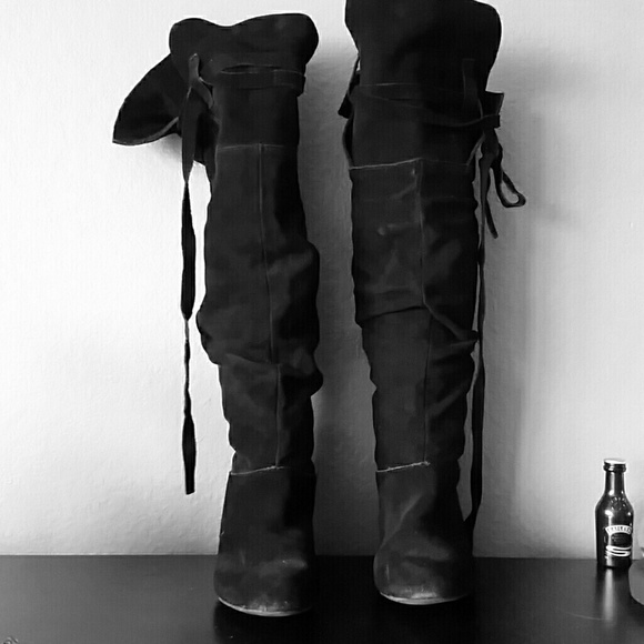 Knee high boots