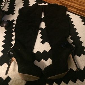 Steve Madden Thigh High Suede Boots