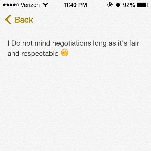 I'm a pretty fair person so - Picture 1 of 1