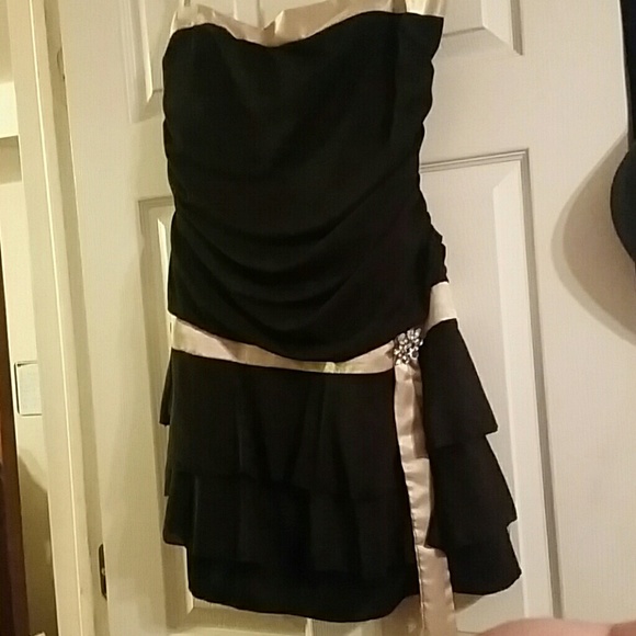 Torrid Little Black Strapless Dress