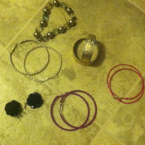 jewelry from Claire's