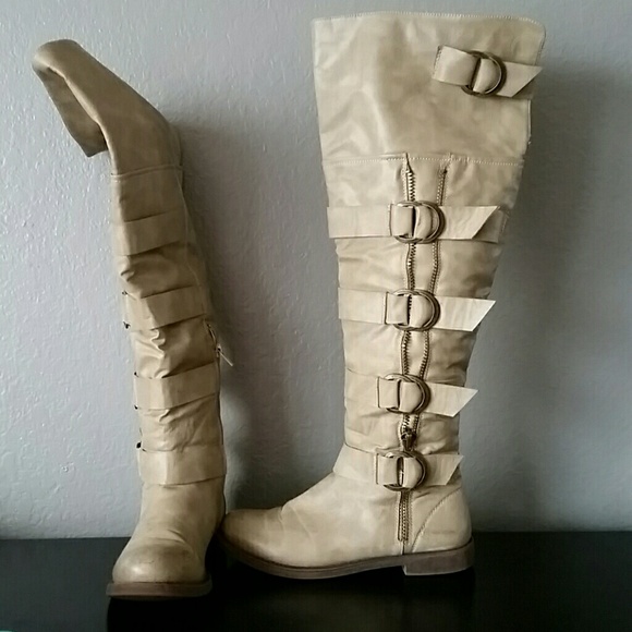 Knee high boots