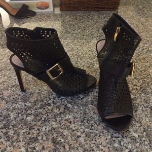 Vince Camuto heeled open toe booties