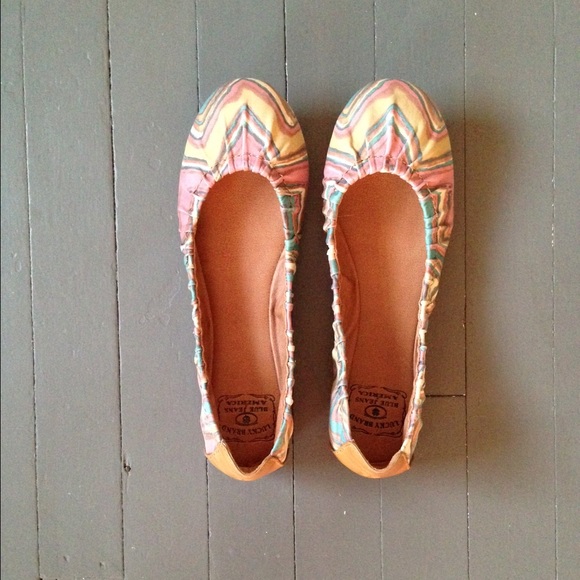 Lucky Brand Zigzag Flats