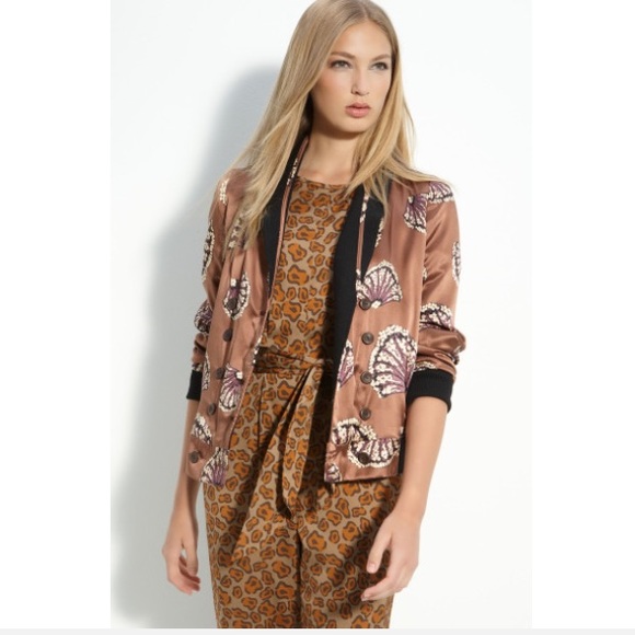 Tucker printed silk jacket - Picture 1 of 3