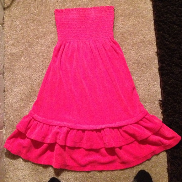 Juicy Couture Pink Towel Dress