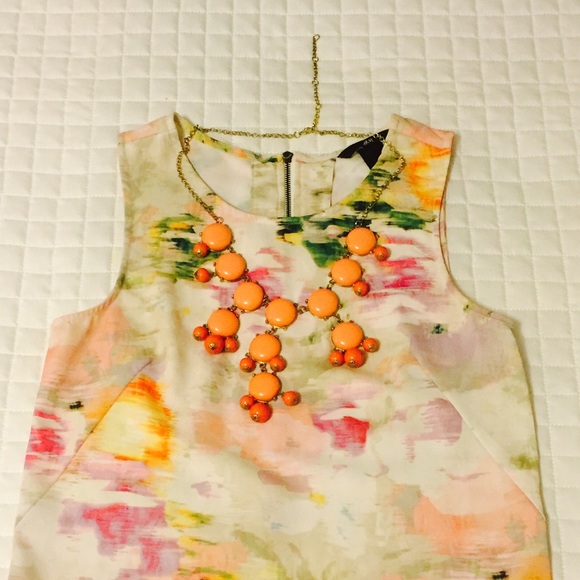 Orange Bubble Necklace