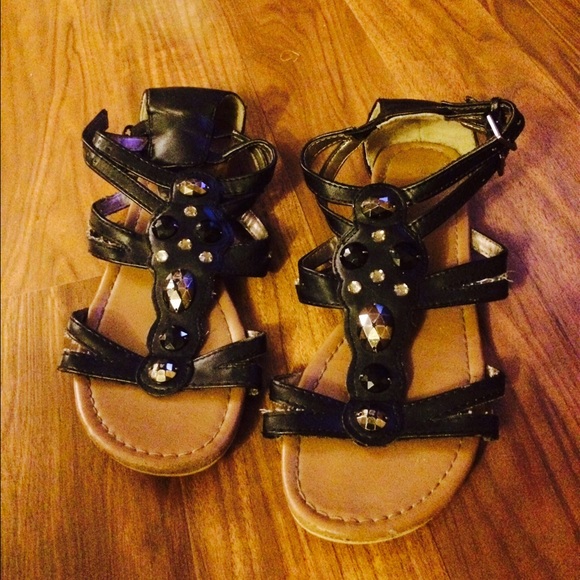 American eagle jeweled sandals