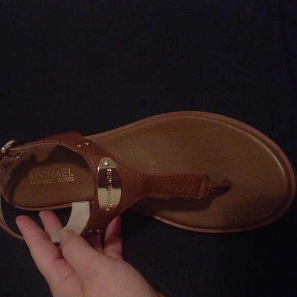 Michael Kors Leather Sandals!