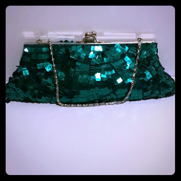 Dangle Sequin Purse