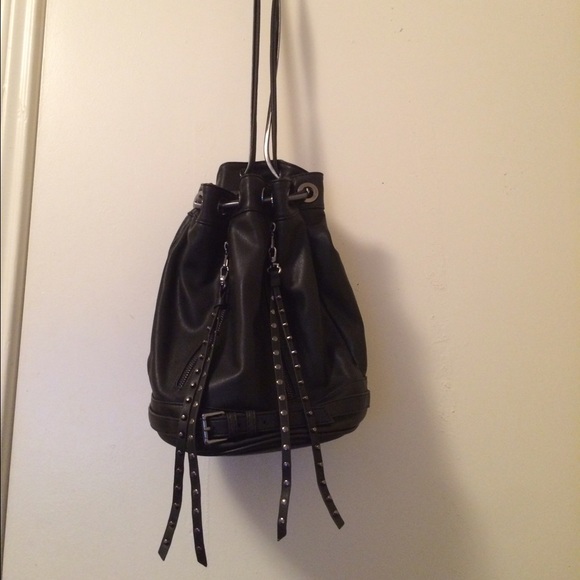 Zara biker bucket bag