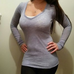Long Sleeved fitted T