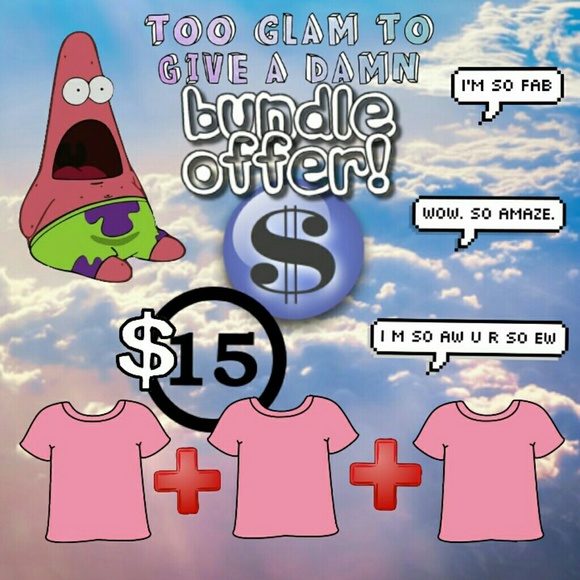 BUNDLE TOO GLAM TO GIVE A DAMN