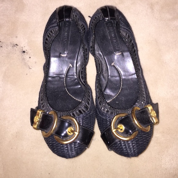 Black slip ons