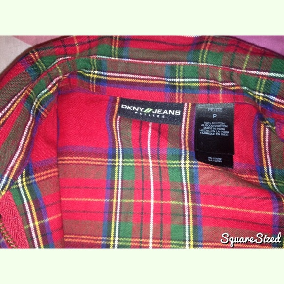 DKNY flannel - Picture 2 of 3