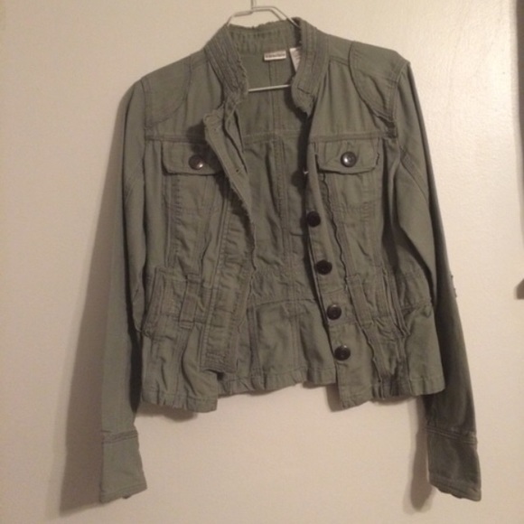 No Boundaries Outerwear - Green Army Jacket
