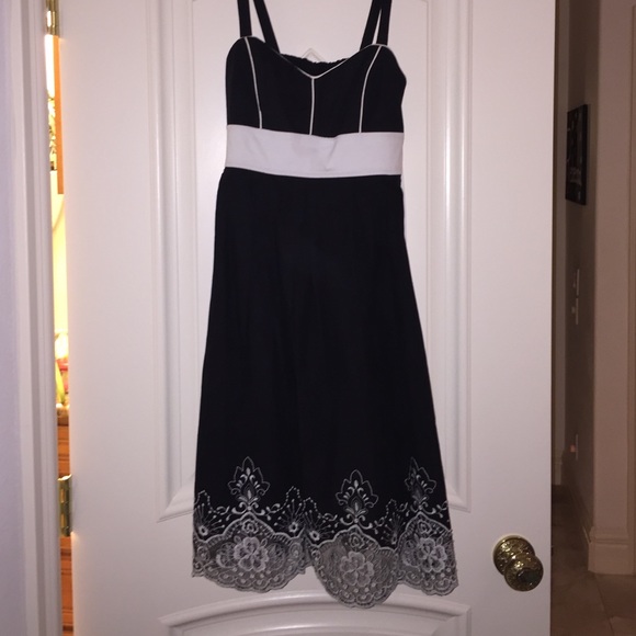 Black and White Dress