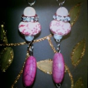 Handmade dangle earrings