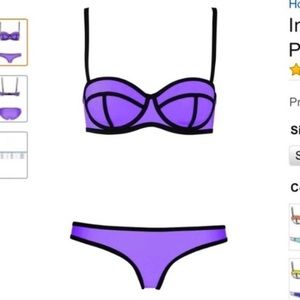 Purple Neoprene Bikini (EXACTLY LIKE TRIANGL)😈