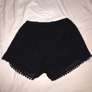 Brandy Melville Black high waisted shorts