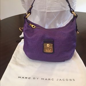 Authentic Marc by Marc Jacobs Purple Leather Bag