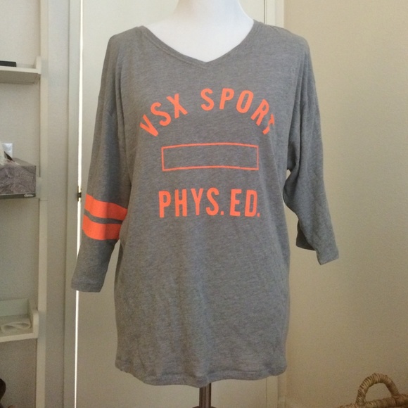 Victoria secret boyfriend fit sports t shirt