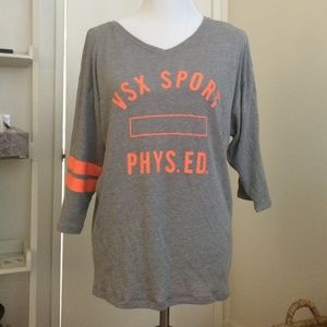 Victoria secret boyfriend fit sports t shirt