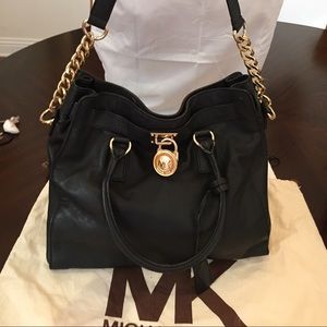 Authentic Michael Kors Large Leather Tote