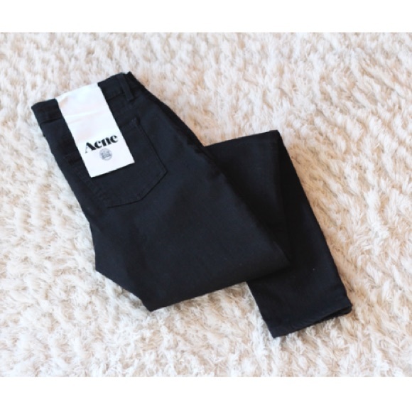 Acne Studios Denim - Black Acne jeans