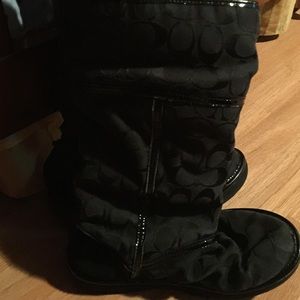 Coach back boots
