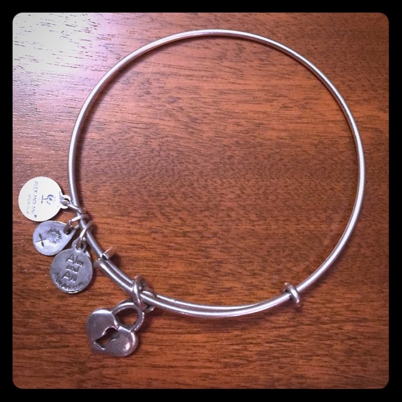 Alex and Ani Key to my Heart Bracelet