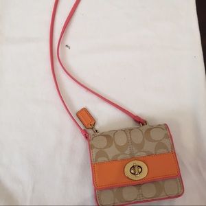 Coach cross-body bag