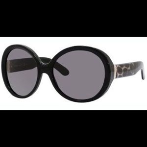 Yves Saint Laurent 6348 Sunglasses- Black Cheetah