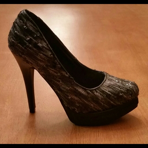 Sequin high heels - Picture 2 of 4