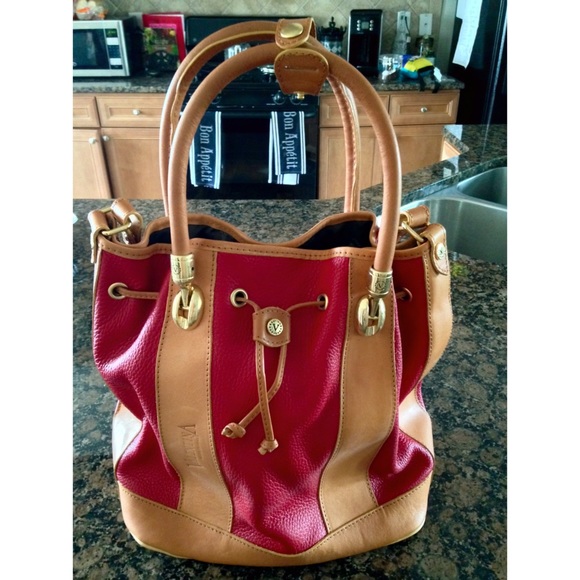 Valentina Bags Brand New Valentina Leather Handbag Poshmark