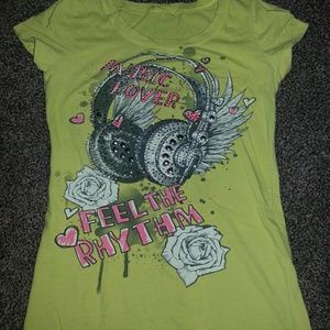 "Music Lover: Feel the Rhythm" shirt