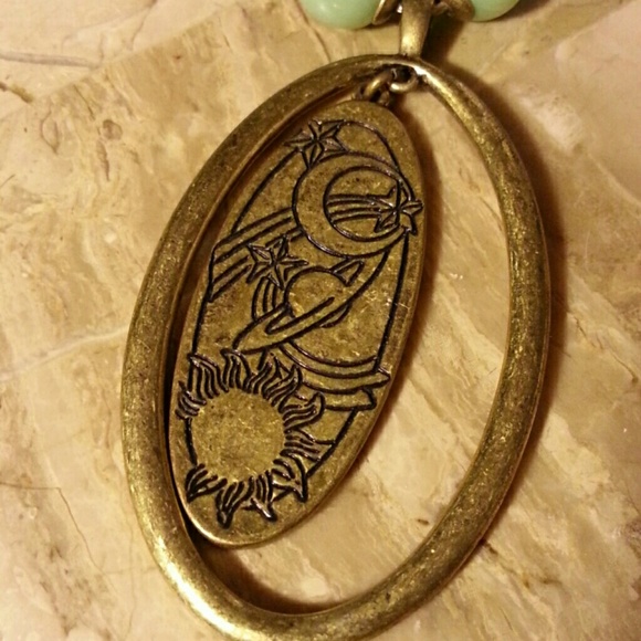 Outer space choker/necklace. - Picture 2 of 2