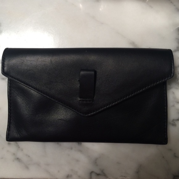 Joy Gryson Black Leather Wallet