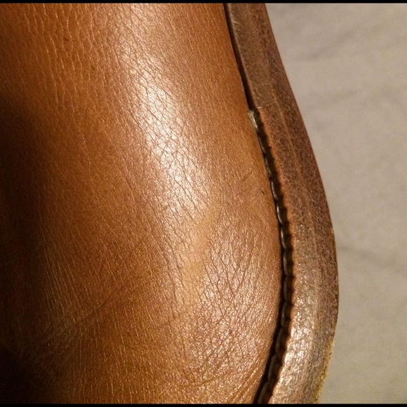 Authentic Coach Embossed Knee High Boots - Picture 3 of 4