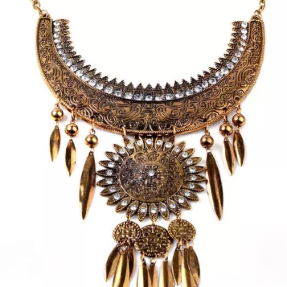 Vintage boho necklace - Picture 2 of 2