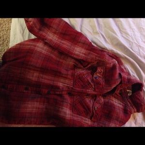 Converse plaid shirt