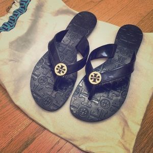 Tory Burch jelly sandals, lightly worn