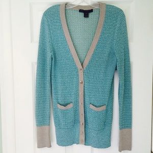 Marc by Marc Jacobs Cardigan (blue/green/oatmeal)