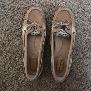 Cheetah print sperry's